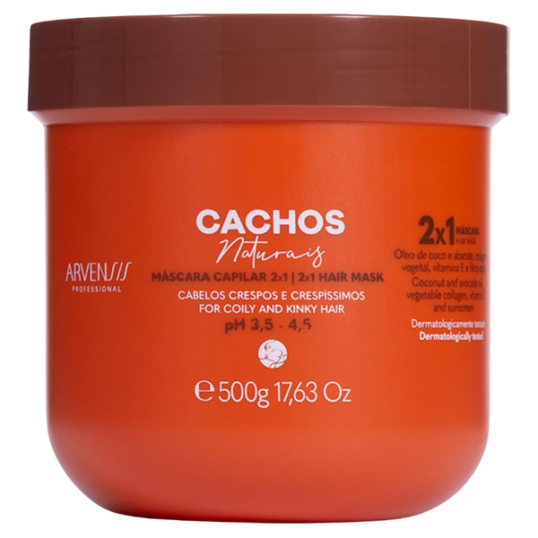 Arvensis Natural Curls 2-in-1 Vegan Mask 500g/17.63 fl.oz.