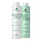 THYRRE COSMETICS Kit Bioliso 1000ml Organic Progressive Treatment 2x1L - 33.8 FL OZ