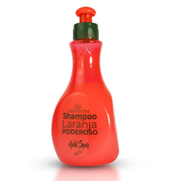 GOLD SPELL Powerful Orange Shampoo 220ml – Hydrating & High-Shine Cleanser
