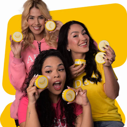 Adeus Banana Glow Duo: Dark Spot Corrector Cream & Radiance Renewal Scrub