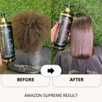 AMAZON THERAPY Supreme Organic Progressive Treatment Kit Shampoo 1L + Mask 500ml Formaldehyde-Free