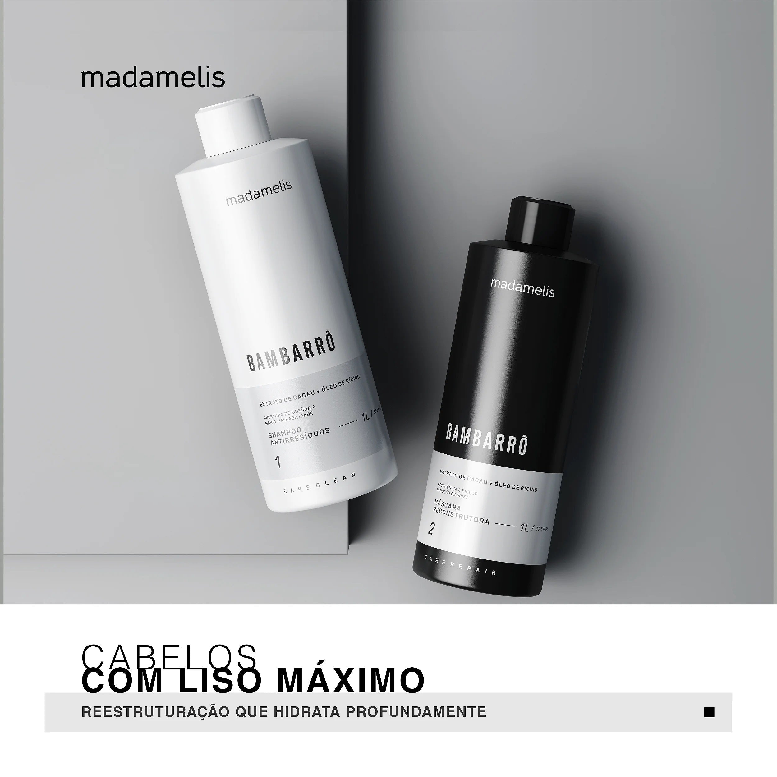 Madamelis Bambarro Progressive Brush Kit 2x1000ml/33.8 fl.oz.
