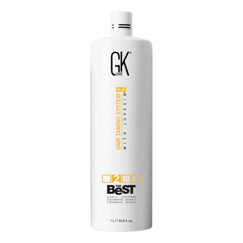 GK HAIR Hair Taming System With Juvexin Complete Care Kit Shampoo, Mask and Serum