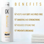 GK HAIR Hair Taming System With Juvexin Complete Care Kit Shampoo, Mask and Serum