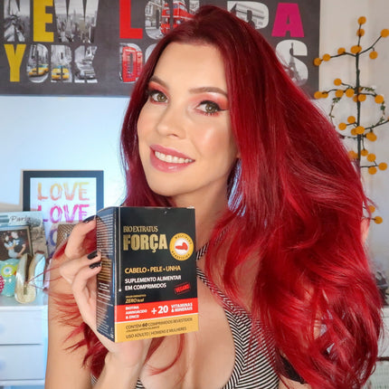 Bio Extratus Strength Food Supplement Hair, Skin and Nails 60 Tablets