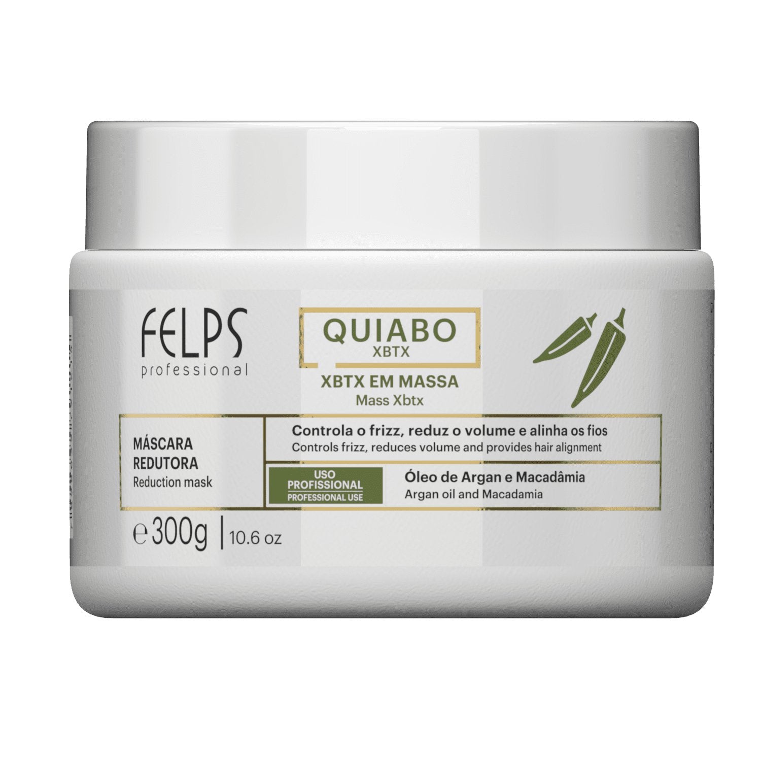 Felps Okra Xbtx Mass Reducing Mask 1kg/35.2 oz - BuyBrazil