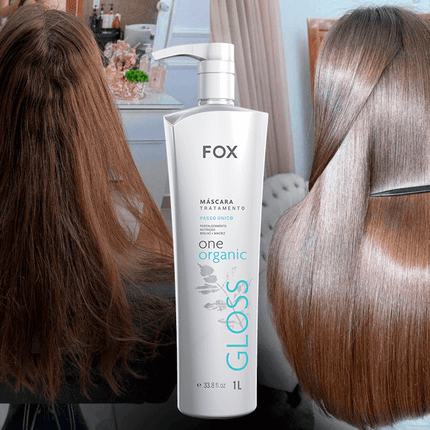 Fox Professional Gloss One Organic Single Step - Hair Mask 1000ml/33.8 fl.oz