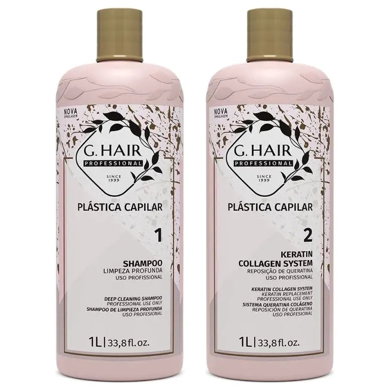 G.Hair Progressive Hair Plastic 2x1000ml/33.8 fl.oz.
