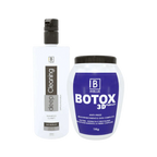 Inblue Professional - Deep Clean Shampoo Kit Inblue E Btox 3d Platinum Toner - BuyBrazil