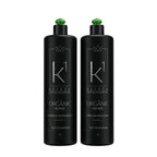 K1 Cosmetics kit Organic Repair Progressive Brush Without Formaldehyde Anti-residue Shampoo and Volume Reducer 2x1000ml/33.8 fl.oz - BuyBrazil