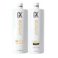 GK HAIR Kit Hair Taming System With Juvexin Shampoo and Mask 2x1L - 2x33.8 fl. oz.