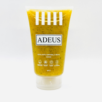 Adeus Banana Glow Duo: Dark Spot Corrector Cream & Radiance Renewal Scrub
