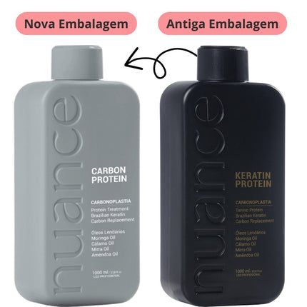 Nuance Professional - Progressive Carbon Protein - Cabonoplasty 1l Nuance - BuyBrazil