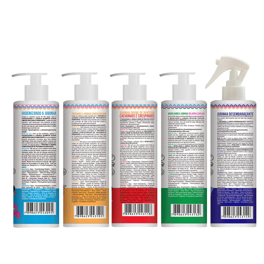 Widi Care Jubinha Sh Cond Cream Wavy Gelatin Spray Kit