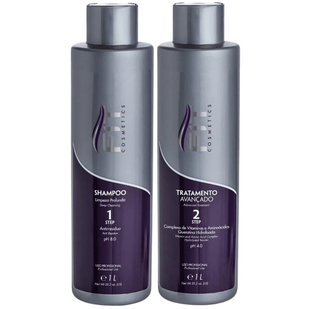 FIT COSMETICS Advanced Treatment Straightening Power 2x1000ml/33.8 fl.oz.