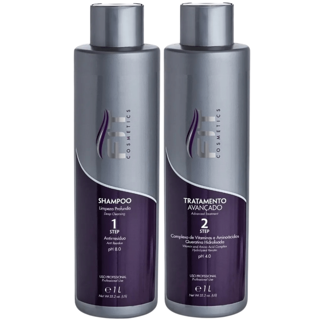 FIT COSMETICS Advanced Treatment Straightening Power 2x1000ml/33.8 fl.oz.