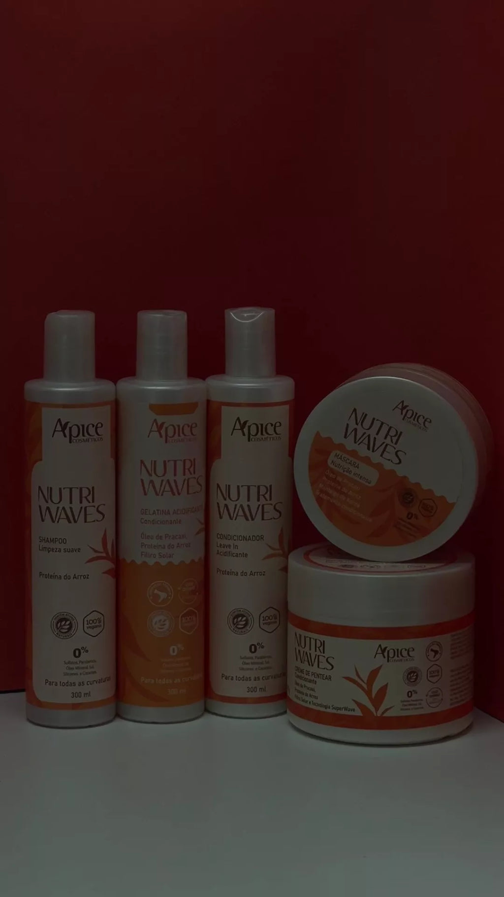 Apice Nutri Waves Leave-in Cream 500g No Poo / Low Poo - Conditioning Action