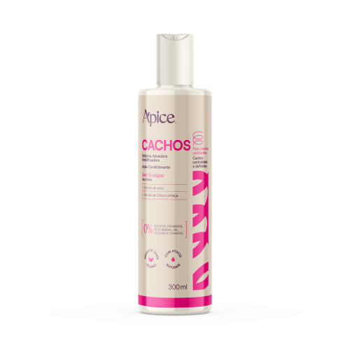 Apice Cachos Kit Shampoo, Conditioner, Gelatin, Mask and Activator 5 Steps New Fragrance